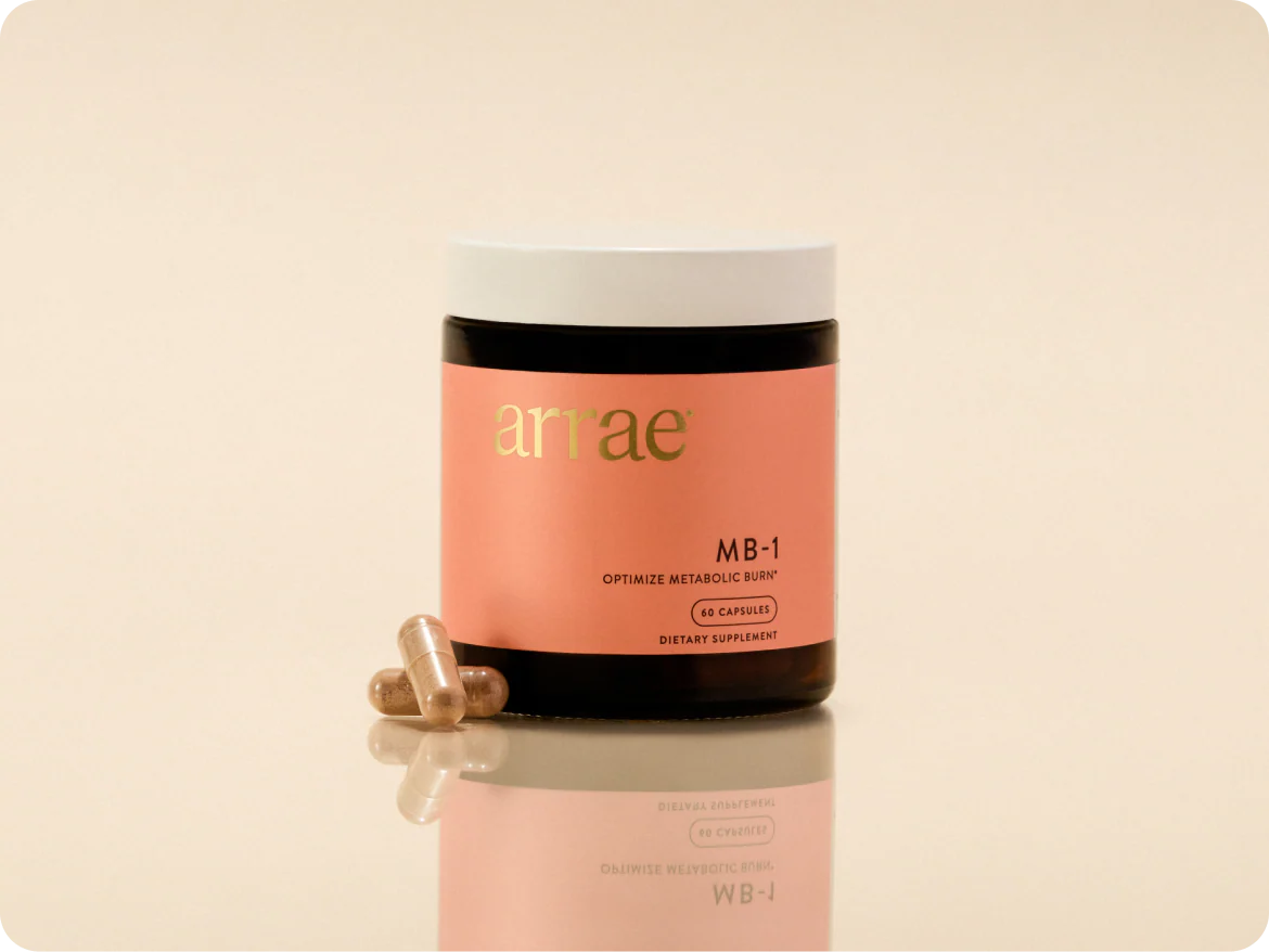 Arrae MB-1, Natural Dietary Supplement, Control Appetite, Increase Energy, Support Healthy Metabolism, 60 Capsules